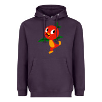 Plum orange bird Heavyweight Hoodie - linhVisuals
