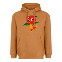 Meerkat orange bird Heavyweight Hoodie - linhVisuals