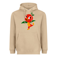 Mushroom orange bird Heavyweight Hoodie - linhVisuals