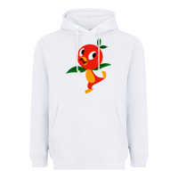 White orange bird Heavyweight Hoodie - linhVisuals