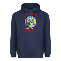 Navy los pollos hermanos movie Heavyweight Hoodie - linhVisuals