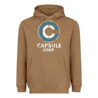 Toasted Coconut capsule corporation essentia Heavyweight Hoodie - linhVisuals