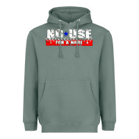 Sage American punk Heavyweight Hoodie - linhVisuals