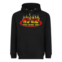 Black American punk Heavyweight Hoodie - linhVisuals