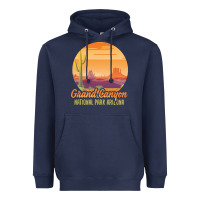 Navy grand canyon national park t  shirt grand canyon arizona u s national Heavyweight Hoodie - linhVisuals