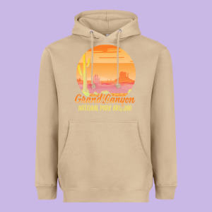 Grand Canyon National Park T  Shirt Grand Canyon Arizona U S National Heavyweight Hoodie Designed By Linhvisuals