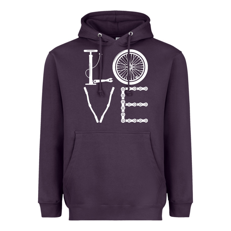 Cycling T  Shirt Cycling Cyclist T  Shirt (1) Heavyweight Hoodie by linhVisuals | Teevron