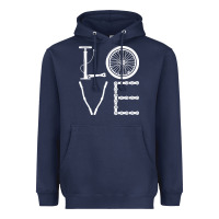 Navy cycling t  shirt cycling cyclist t  shirt (1) Heavyweight Hoodie - linhVisuals