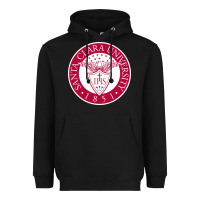 Black santa clara u seal Heavyweight Hoodie - linhVisuals