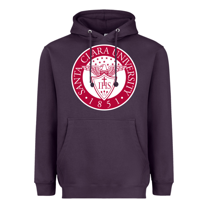 Santa Clara U Seal Heavyweight Hoodie by linhVisuals | Teevron