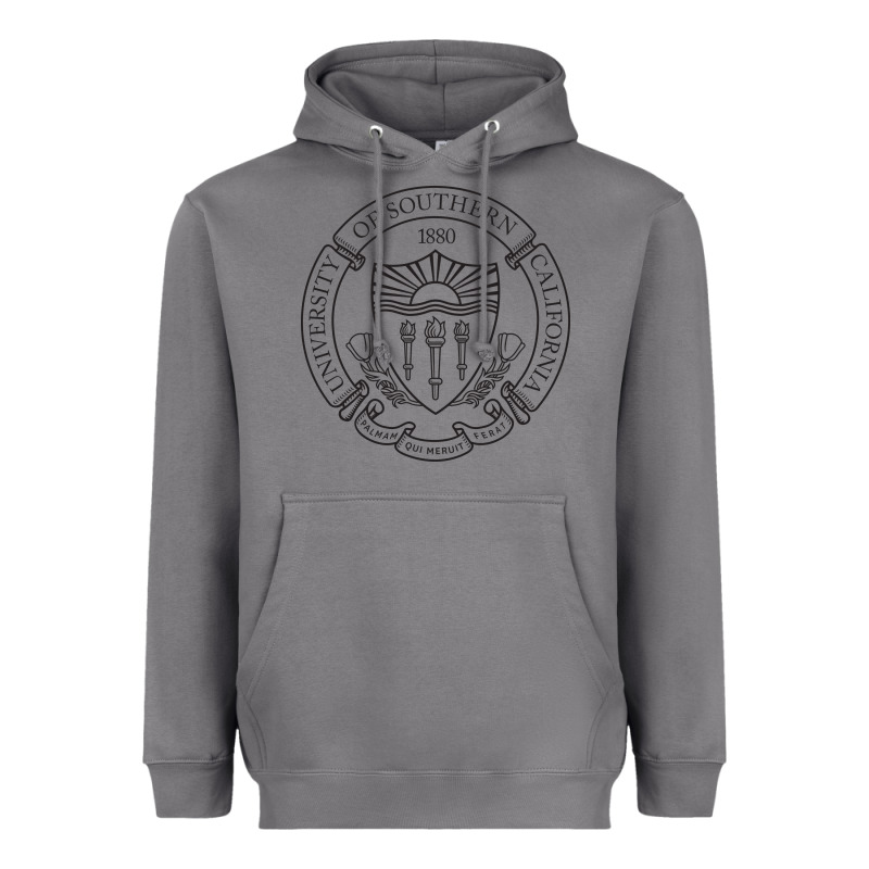 .university Of Southern California Heavyweight Hoodie by linhVisuals | Teevron