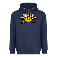 Navy northern kentucky norse Heavyweight Hoodie - linhVisuals