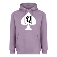 Lavender queen of spades clothes for women   qos tee t shirt Heavyweight Hoodie - linhVisuals
