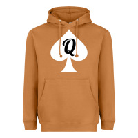 Meerkat queen of spades clothes for women   qos tee t shirt Heavyweight Hoodie - linhVisuals