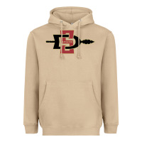 Mushroom san diego state aztecs Heavyweight Hoodie - linhVisuals