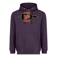 Plum san diego state aztecs Heavyweight Hoodie - linhVisuals