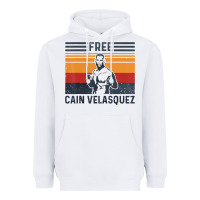 White free cain velasquez vintage t shirt Heavyweight Hoodie - linhVisuals