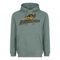 Sage akron rubberducks Heavyweight Hoodie - linhVisuals
