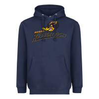 Navy akron rubberducks Heavyweight Hoodie - linhVisuals