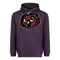 Plum temple owls Heavyweight Hoodie - linhVisuals