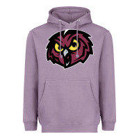 Lavender temple owls Heavyweight Hoodie - linhVisuals