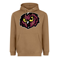 Toasted Coconut temple owls Heavyweight Hoodie - linhVisuals
