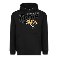Black towson tigers Heavyweight Hoodie - linhVisuals