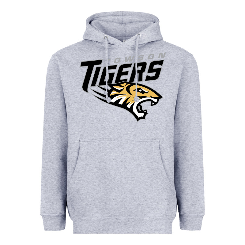 Towson Tigers Heavyweight Hoodie by linhVisuals | Teevron