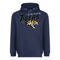 Navy towson tigers Heavyweight Hoodie - linhVisuals