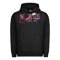 Pigment Black valentine's day nurse Urban Hoodie - RanaPortraitStore