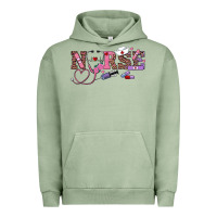 Pigment Oil Green valentine's day nurse Urban Hoodie - RanaPortraitStore