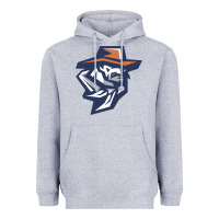 Heather Grey utep miners Heavyweight Hoodie - linhVisuals