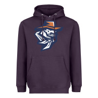 Plum utep miners Heavyweight Hoodie - linhVisuals