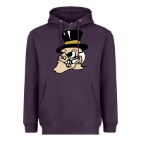 Plum wake forest demon deacons Heavyweight Hoodie - linhVisuals