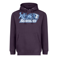 Plum sonoma state seawolves Heavyweight Hoodie - linhVisuals