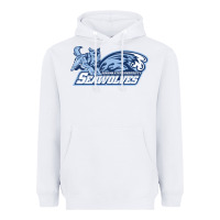 White sonoma state seawolves Heavyweight Hoodie - linhVisuals