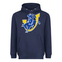 Navy southern arkansas magnolia Heavyweight Hoodie - linhVisuals