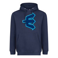 Navy everett aquasox Heavyweight Hoodie - linhVisuals