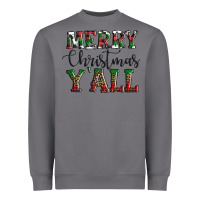 Storm merry christmas y'all Heavyweight Sweatshirt - AdoDesignShop