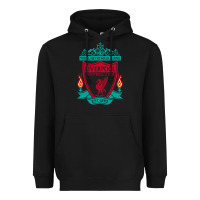 Black new you'll never walk alone liverpool Heavyweight Hoodie - linhVisuals