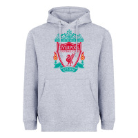 Heather Grey new you'll never walk alone liverpool Heavyweight Hoodie - linhVisuals