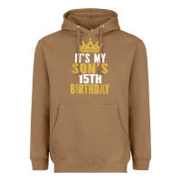 Toasted Coconut it's my son's 15th birthday 15 years old boy t shirt Heavyweight Hoodie - linhVisuals