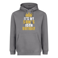 Storm it's my son's 15th birthday 15 years old boy t shirt Heavyweight Hoodie - linhVisuals