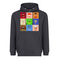 Smoke Muppets and Friends Heavyweight Hoodie - linhVisuals