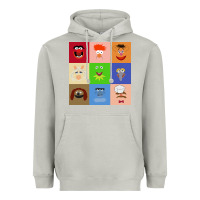 Moon Dust Muppets and Friends Heavyweight Hoodie - linhVisuals