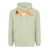 Matcha Bluey Mum Heavyweight Hoodie - linhVisuals
