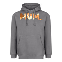 Storm Bluey Mum Heavyweight Hoodie - linhVisuals