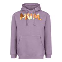 Lavender Bluey Mum Heavyweight Hoodie - linhVisuals