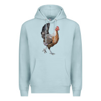 Blue Mist American Game Chicken Premium Hoodie - LillyAllenDesigns