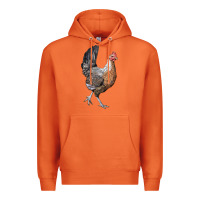 Carrot American Game Chicken Premium Hoodie - LillyAllenDesigns